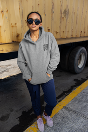 "Salt and Light" Heather Grey Hoodie; unisex